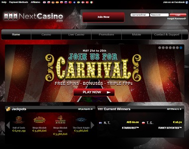 Carnival NextCasino