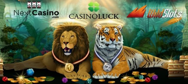 Cash Race at Casino Luck, Next and WildSlots!